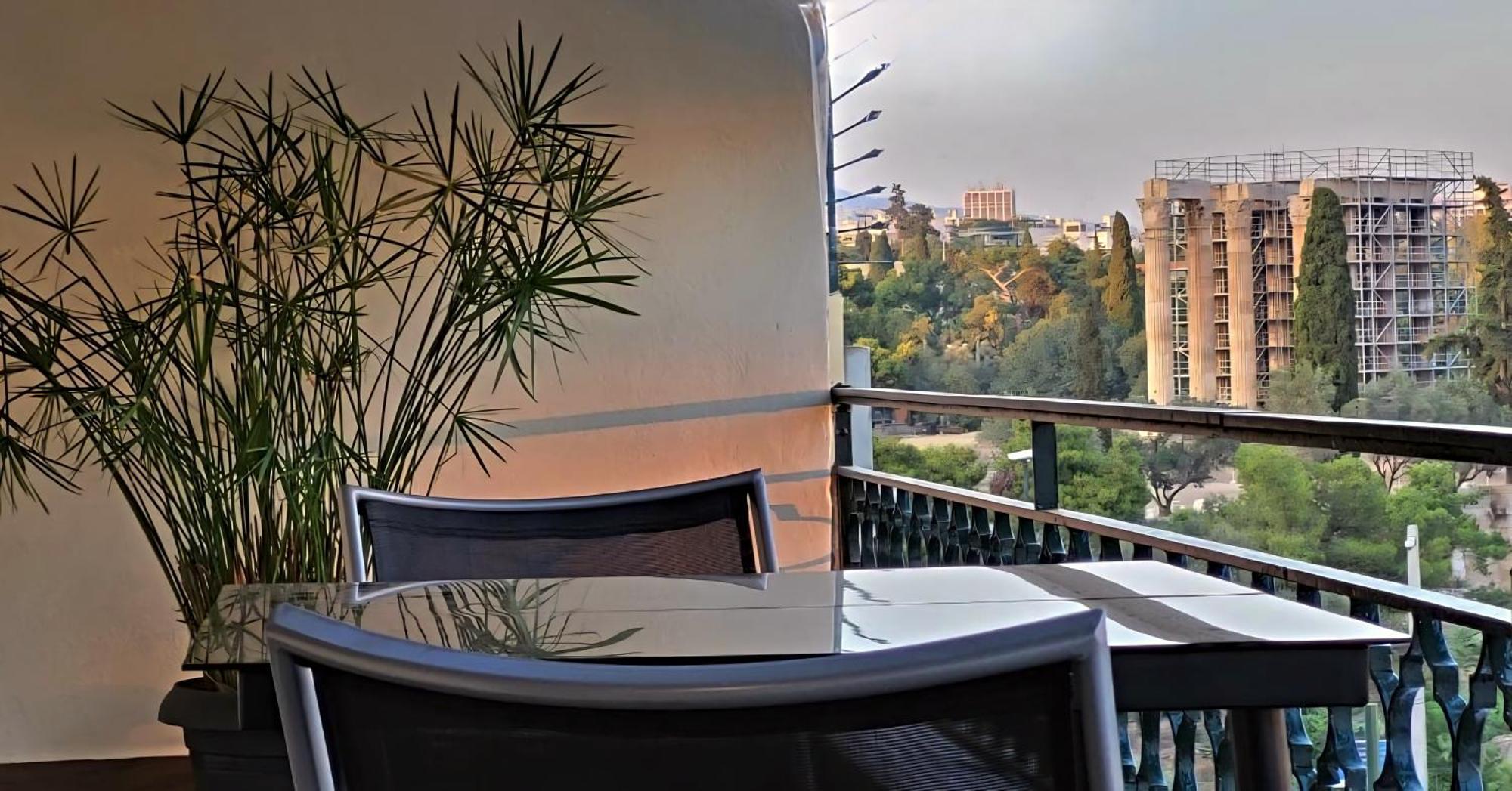 Apartamento Lview Zeus Temple Atenas Exterior foto